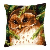 Vervaco Cross Stitch Cushion Kit - Owl