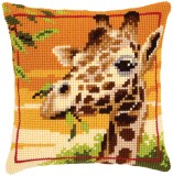 Vervaco Cross Stitch Cushion Kit - Giraffe