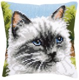 Vervaco Cross Stitch Cushion Kit - Siamese Cat
