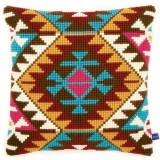 Vervaco Cross Stitch Cushion Kit - Ethnic Print
