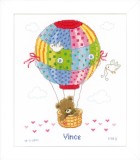 Vervaco Counted Cross Stitch Kit - Hot Air Balloon