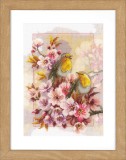 Vervaco Counted Cross Stitch Kit - Chirping Robins