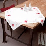 Vervaco Counted Cross Stitch Kit - Tablecloth - Reindeer