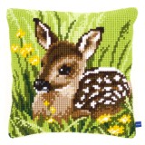Vervaco Cross Stitch Cushion Kit - Little Deer