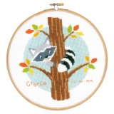 Vervaco Counted Cross Stitch Kit - Raccoon in Tree