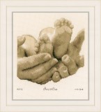 Vervaco Counted Cross Stitch Kit - Baby Feet