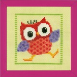 Vervaco Counted Cross Stitch Kit - Red Owl