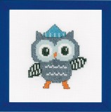 Vervaco Counted Cross Stitch Kit - Owl in Hat
