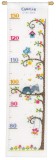 Vervaco Counted Cross Stitch Kit - Height Chart - Cat in the Tree