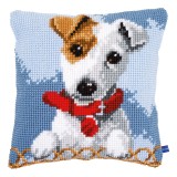 Vervaco Cross Stitch  Cushion Kit - Jack Russell