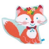 Vervaco Cross Stitch Cushion Kit - Lief! - Small Fox