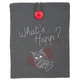 Vervaco Embroidery Kit Tablet Cover - What's Happ