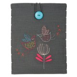 Vervaco Embroidery Kit Tablet Cover - Stylised Birds