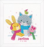 Vervaco Counted Cross Stitch Kit - Best Friends