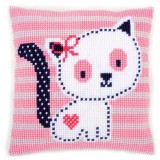 Vervaco Cross Stitch Cushion Kit - Kitten
