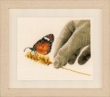Vervaco Counted Cross Stitch Kit - Hand & Butterfly