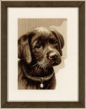 Vervaco Counted Cross Stitch Kit - Labrador Puppy