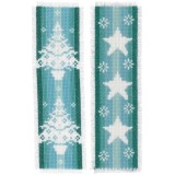 Vervaco Counted Cross Stitch Kit - Bookmarks - Winter - Set of 2