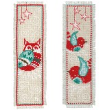 Vervaco Counted Cross Stitch Kit - Bookmarks - Winter Scenes - (Set of 2)