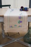 Vervaco Counted Cross Stitch Kit - Runner - Lavender