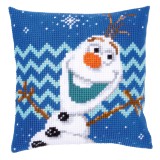 Vervaco Cross Stitch  Cushion Kit - Disney - Olaf