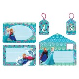 Vervaco Embroidery Kit Cards - Disney - Anna and Elsa - Set of 5