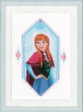 Vervaco Counted Cross Stitch Kit - Disney - Frozen - Anna