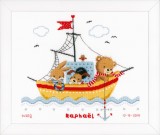 Vervaco Counted Cross Stitch Kit - Boat Sailing