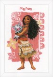 Vervaco Counted Cross Stitch Kit - Disney - Moana & Pua