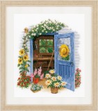 Vervaco Counted Cross Stitch Kit - My Garden Shed  (Aida)