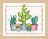 Vervaco Counted Cross Stitch Kit - A Plant Corner