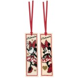 Vervaco Counted Cross Stitch Kit - Bookmarks - Disney - It's All About Minnie - Set of 2