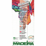 Printed - Madeira Colour Card Hand Metallic No.4,10,12,20,25, Spectra