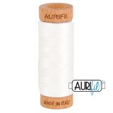 Aurifil 80 2021 Natural White  274m