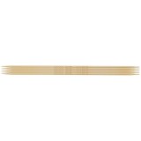 Knitting Pins: Double-Ended: Set of Five: Takumi Bamboo: 12.5cm x 2.00mm