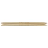 Knitting Pins: Double-Ended: Set of Five: Takumi Bamboo: 16cm x 2.50mm