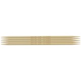 Knitting Pins: Double-Ended: Set of Five: Takumi Bamboo: 16cm x 4.00mm