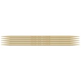 Knitting Pins: Double-Ended: Set of Five: Takumi Bamboo: 16cm x 4.50mm