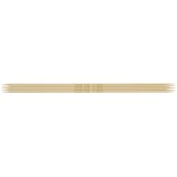 Knitting Pins: Double-Ended: Set of Five: Takumi Bamboo: 20cm x 2.50mm