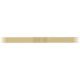 Knitting Pins: Double-Ended: Set of Five: Takumi Bamboo: 20cm x 3.25mm