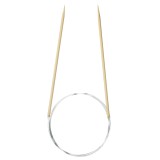 Knitting Pins: Circular: Fixed: Takumi Bamboo: 80cm x 3.25mm