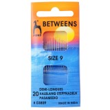 Pony Hand Needles Betweens Gold Eye Size 9