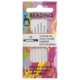 Pony Hand Needles Beading Colour-Coded Eye Size 10