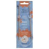 Pony Interchangeable Circular Knitting Pins Maple 80cm x 3.25mm