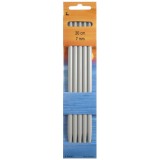 Pony Double Ended Knitting Pins Set of Five 20cm x 7.00mm