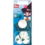 Prym Silver Cover Buttons without tool - 29mm