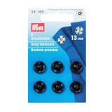 Prym Sew-On Snap Fasteners in Black - 13mm