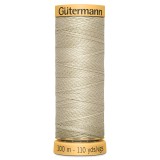 Gutermann Cotton 100m Natural Wheat