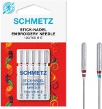 Schmetz Embroidery Needle - Size 75 - 90 Mixed Pack 5