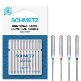 Schmetz Universal Needle - Size 70 - 100  Mixed Pack 10
